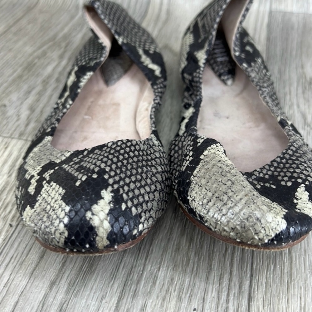Bloch Ballet Snakeskin Patterned Flats - Picture 10 of 10